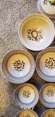 Lot of 11 Johnson Bros Fruit Sampler Vegetable Bowls Various Sizes
