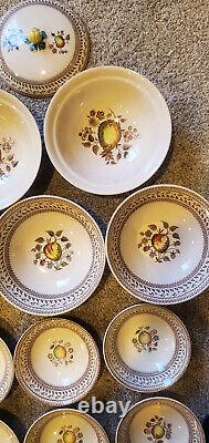 Lot of 11 Johnson Bros Fruit Sampler Vegetable Bowls Various Sizes