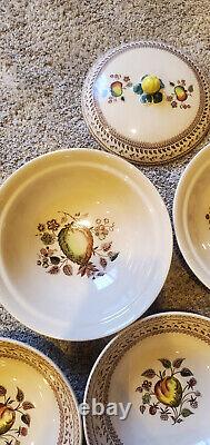 Lot of 11 Johnson Bros Fruit Sampler Vegetable Bowls Various Sizes