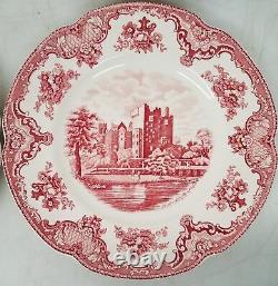 Lot of 4x Johnson Bros. Old Britain Castles 10 Dinner Plates Mint Condition DD