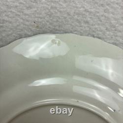 Lot of 6 Johnson Brothers England Coaching Scenes 6.25 Salad Plates Blue White