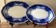 Lovely Set Of 2 Johnson Bros Persian Flow Blue Platters