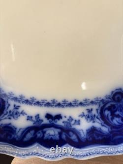 Lovely Set of 2 Johnson Bros Persian Flow Blue Platters
