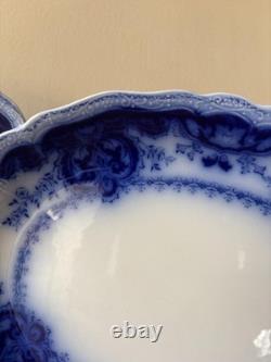 Lovely Set of 2 Johnson Bros Persian Flow Blue Platters