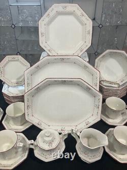 Madison by Johnson Bros. RARE ESTATE SET 62pcs of Vintage Dinnerware