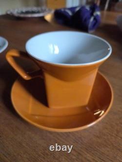 Mid Century Vintage Johnson Bros England Piazza Snowhite place settings