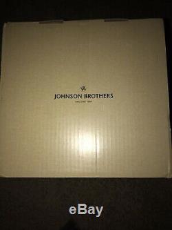 NEW Johnson Brothers Old Britain Castles Pink Plate Dinner Dish SET 20 PIECES