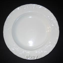 NEW Set of 4 Johnson Brothers 9-3/8 Richmond White Rimmed Soup Bowls England