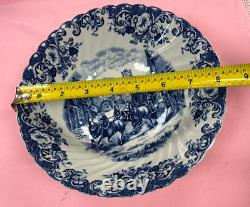 NEW-Vintage-Set of 47PCS. Johnson Brothers Coaching Scenes Dinnerware Set. Engla