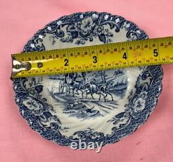 NEW-Vintage-Set of 47PCS. Johnson Brothers Coaching Scenes Dinnerware Set. Engla