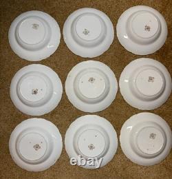 Nine Johnson Brothers Sylvan Brown 9 Soup Bowls