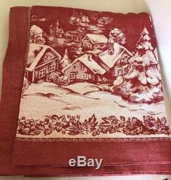 Noble Excellence Twas Night Before Christmas Tablecloth Johnson Brothers 70x126