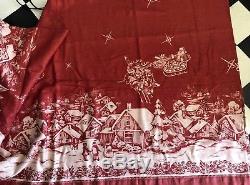 Noble Excellence Twas Night Before Christmas Tablecloth Johnson Brothers 70x126