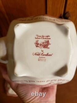 Noble Excellence Twas The Night Before Christmas Tea Pot Teapot Johnson Brothers