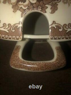 Old Britain Castles Brown / Multi- Johnson Brothers Lg. Rectangle Soup Tureen