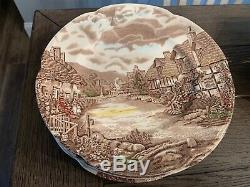 Olde english countryside by johnson brothers dinner ware for eight