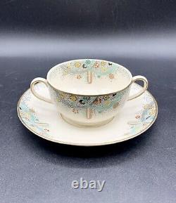 PAREEK Les Fontaines ART DECO 1925 WORLDS FAIR JOHNSON BRO Cream Of Soup Cup