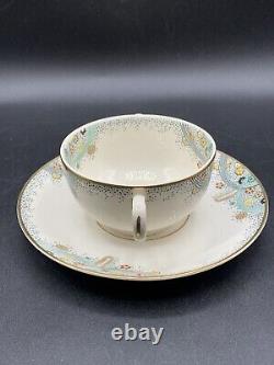 PAREEK Les Fontaines ART DECO 1925 WORLDS FAIR JOHNSON BRO Cream Of Soup Cup