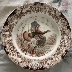 PRICE IS PER PLATE! Wild Turkeys Johnson Bros Dinner Plate 10 5/8