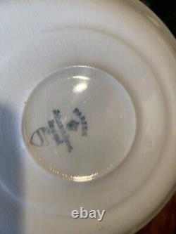 Pareek Johnson Bros. Mirror Lustre Rare Soup Bowls & Drip Saucers Free Shipping