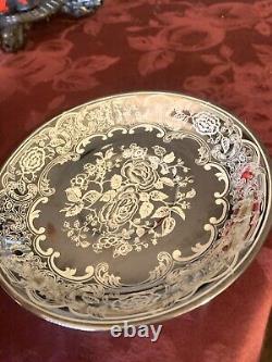 Pareek Johnson Bros. Mirror Lustre Rare Soup Bowls & Drip Saucers Free Shipping