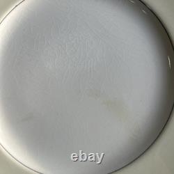 Pareek by Johnson Bros. England Black & Gold Band Gravy Dish, Bowls, Plates 24pc