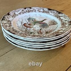Price Per Plate Windsor Ware Johnson Bros Wild Turkeys Plates 6 Count