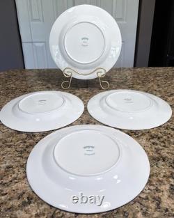 Pristine Johnson Bros Willow Blue Set Of 4 Dinner Plates 10.75 England