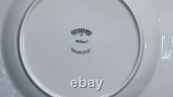 Pristine Johnson Bros Willow Blue Set Of 4 Dinner Plates 10.75 England