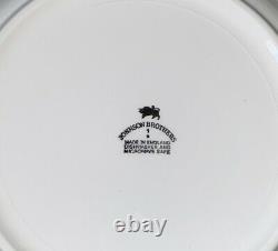 Qty 4 Johnson Brothers Heritage White Octagon Dinner Plates 10 England Lot Of 4