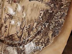 RARE JOHNSON BROS. TALLY HO THE KILL Serving Showcase Platter 20.5 X 16