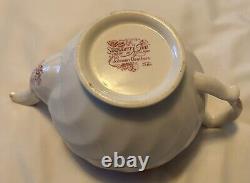 RARE Johnson Bros Strawberry Fair Pink? Teapot & Lid