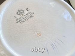 RARE MCM Johnson Bros Snowhite Sahara 13pc Ironstone (Set 4) Mod Op Art 1960s RARE MCM Johnson Bros Snowhite Sahara 13pc Ironstone (Set 4) Mod Op Art 1960s