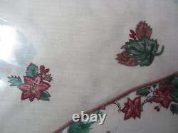 RARE! Tablecloth Oval 60x102 Johnson Brothers Friendly Village -New in Pkg