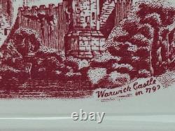 RARE Vintage Pink Johnson Brothers Old Britain Castles Napkin Holder