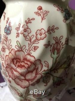 Rare! Elegant' Johnson Brothers England Rose Chintz' Coffee Pot