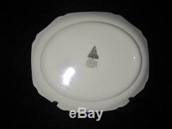 Rare Johnson Brothers Merry Christmas 17 X 14 Serving Platterexc