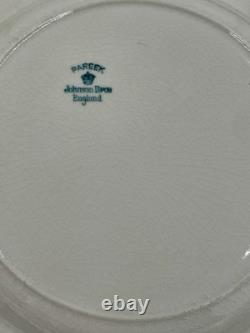 Rare Set of Antique Plates Pareek Johnson Bros England 9 Quantity 12