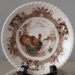 Rare! Vintage Johnson Brothers Barnyard King Turkey 37 Piece Service For 12