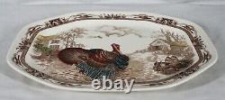 Rare! Vintage Johnson Brothers Barnyard King Turkey 37 Piece Service For 12