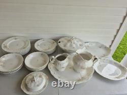 Rare Vintage Johnson Brothers Royal Porcelain, England, Dinnerware, Dinner Set