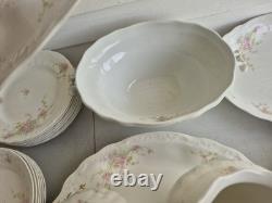 Rare Vintage Johnson Brothers Royal Porcelain, England, Dinnerware, Dinner Set