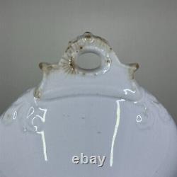 Royal Ironstone China Johnson Bros England Oval Covered Vegetable Bowl Rare Cond