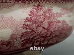 STUNNING Johnson Bros Classic Old Britain Castles Pattern Pink Tureen