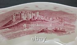 STUNNING Johnson Bros Classic Old Britain Castles Pattern Pink Tureen