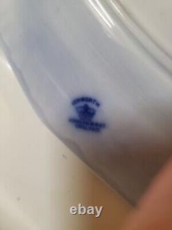 Sale! Was 200 Antique 14.25 Flow Blue Cir 1900 Johnson Bros Eng Kenworth Platter