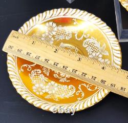 Set 8 Johnson Bros. Old English Porcelain Ornate Gold Floral Expresso/Tea Cups