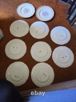 Set Of 10 Johnson Bros Dubarry 10 In Dinner Plates