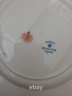 Set Of 10 Johnson Bros Dubarry 10 In Dinner Plates