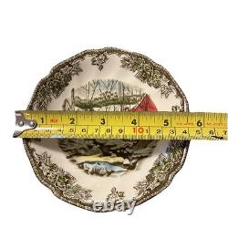 Set Of 16 Johnson Bros The Friendly Village Teacups And Saucers